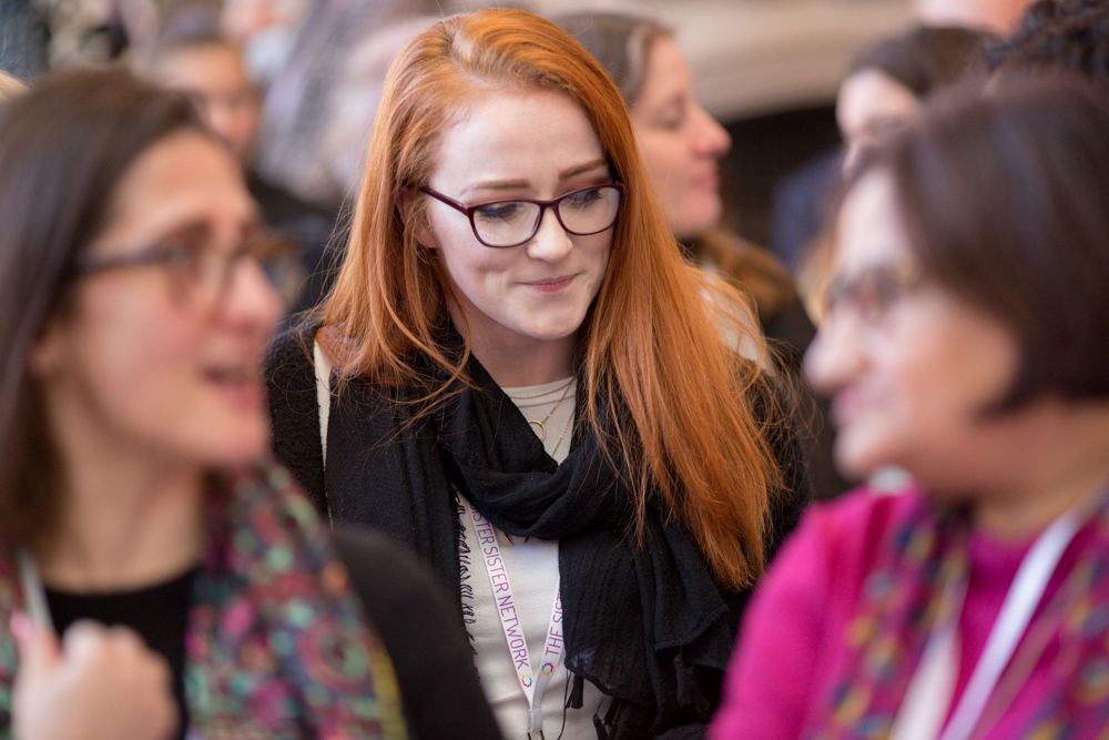 A guest at a Horizon Collective gathering