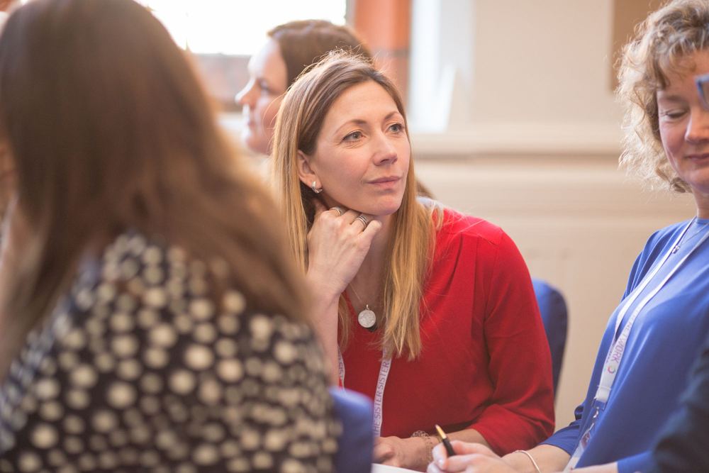 A guest at a Horizon Collective gathering